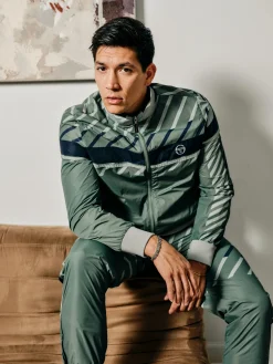 Quadretto Track Pant- Duck Green