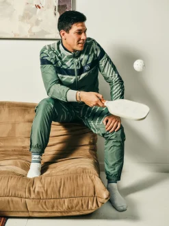 Quadretto Track Pant- Duck Green
