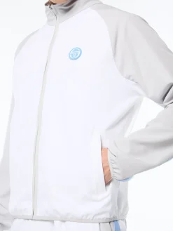 Racchetto Track Jacket-Brilliant White