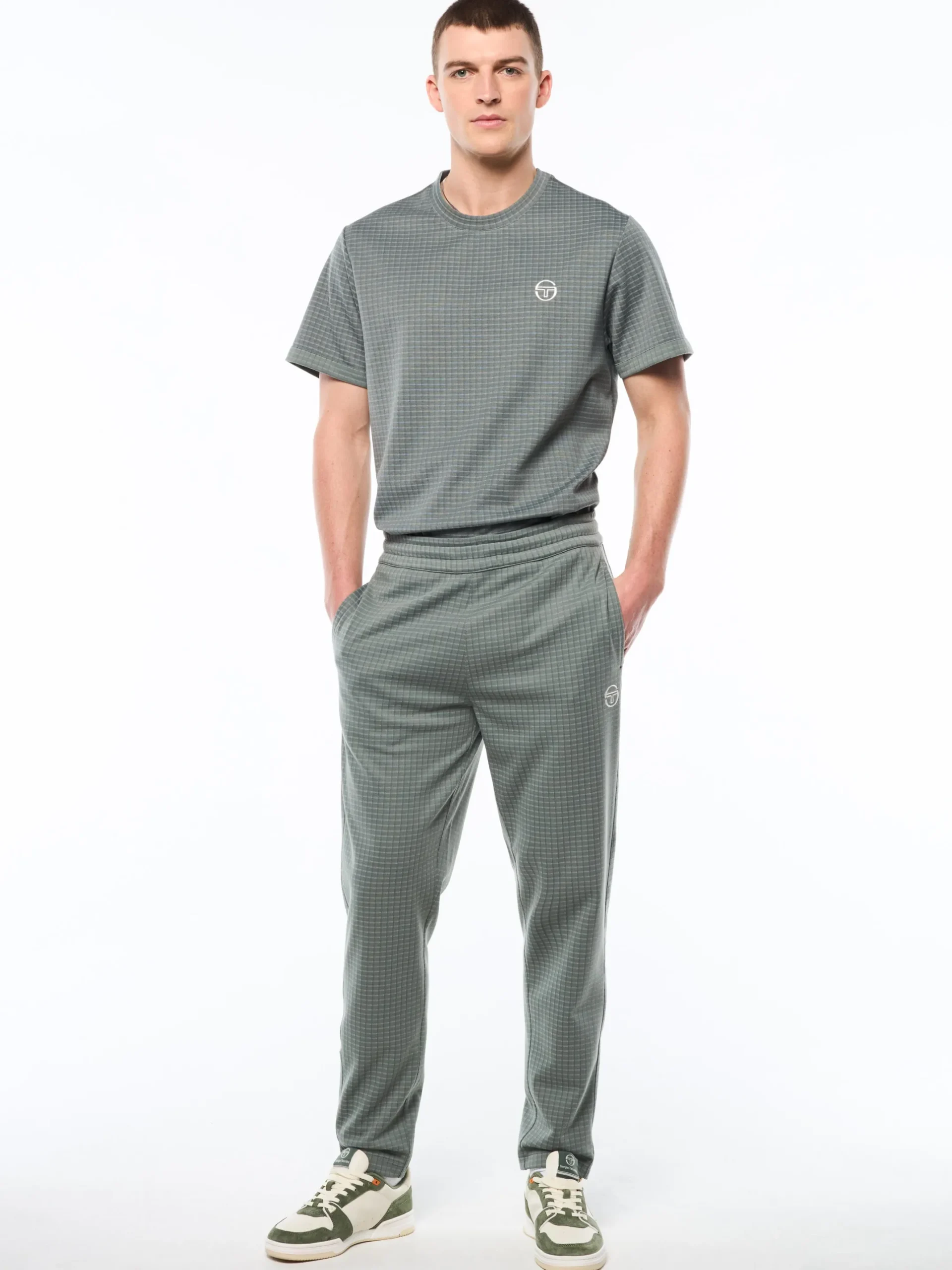 Rete Track Pant-Agave Green