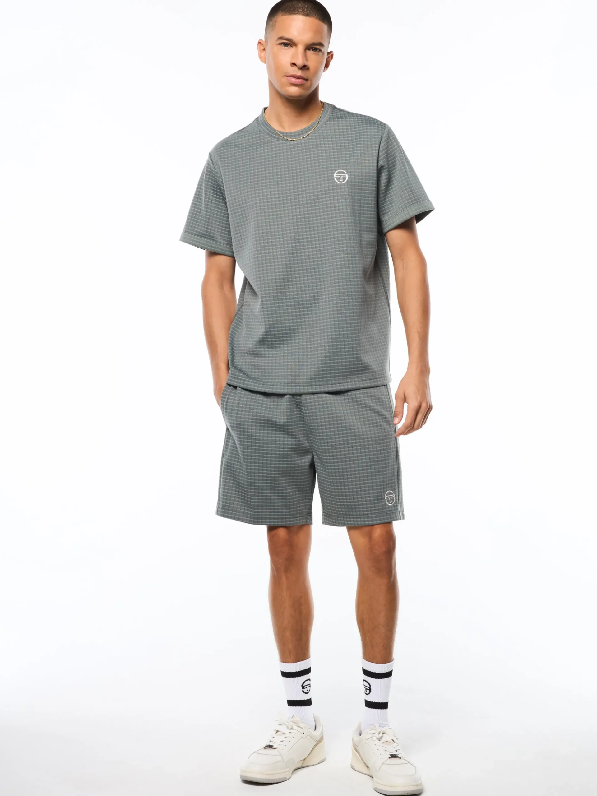 Rete T-Shirt-Agave Green