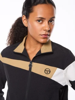 Roma Track Jacket-Black Beauty