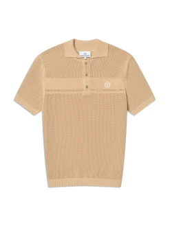 Sabino Knit Polo-Mojave Desert