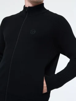 Saggio Track Jacket- Black Beauty
