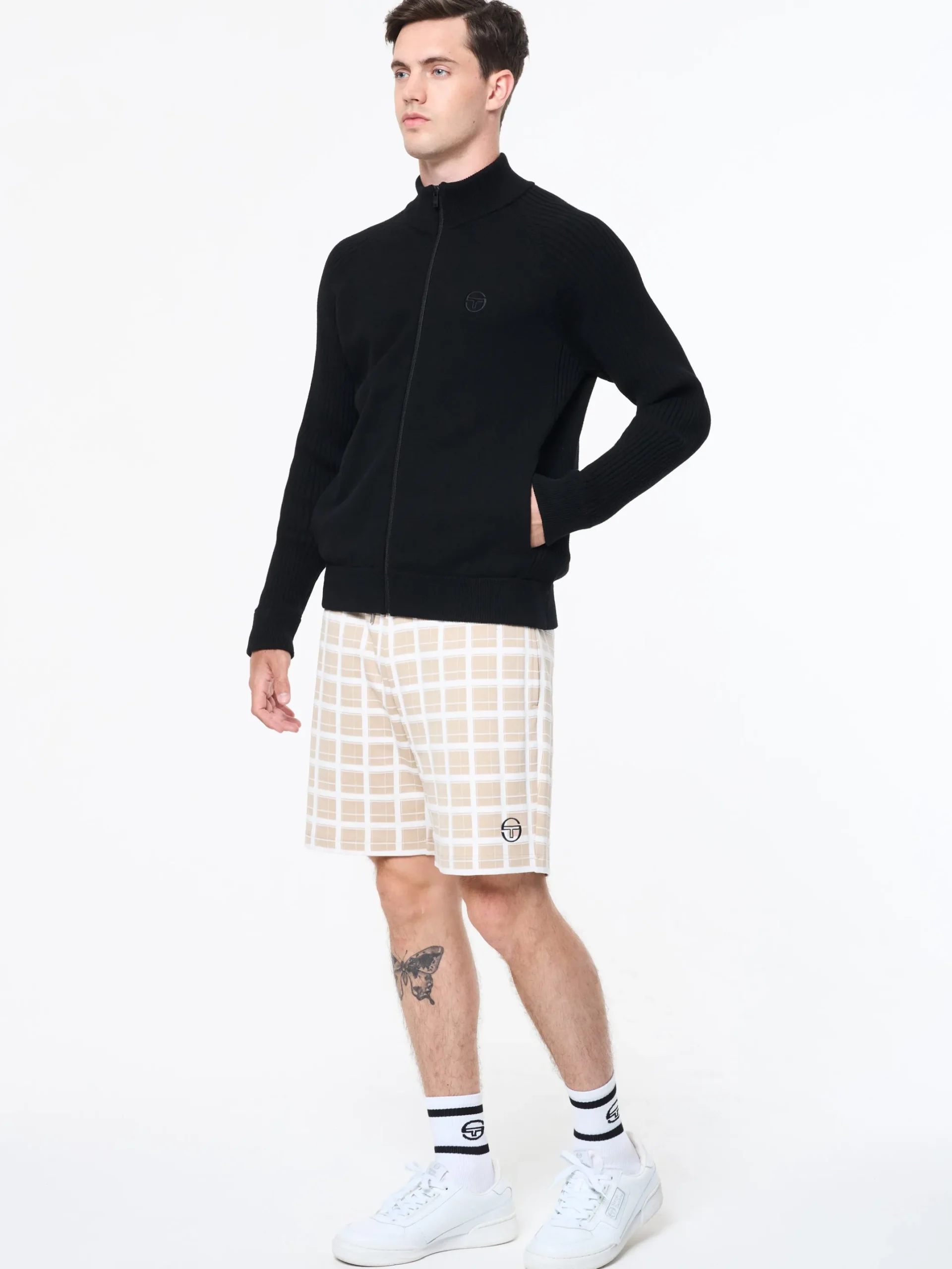 Saggio Track Jacket- Black Beauty