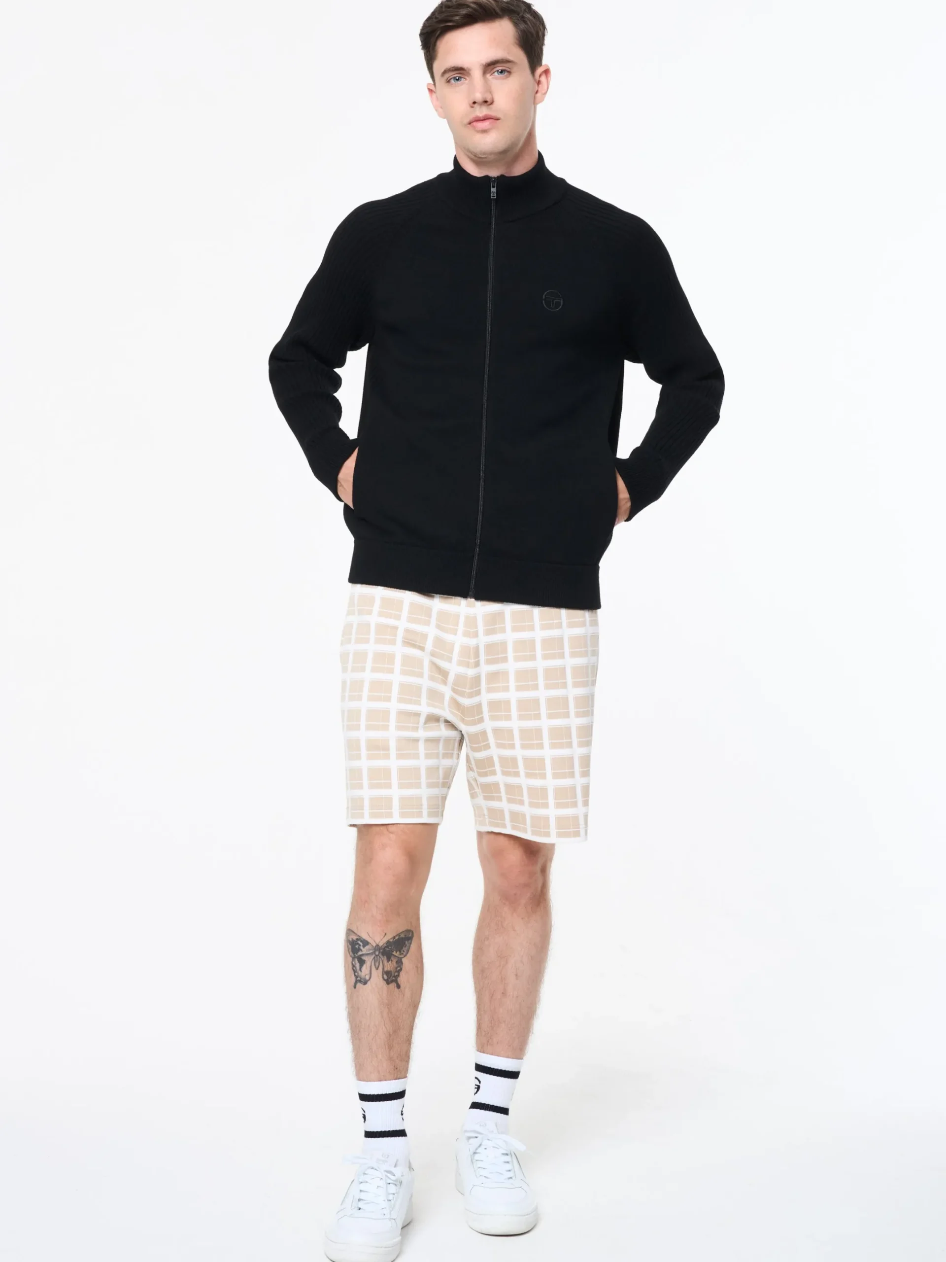 Saggio Track Jacket- Black Beauty