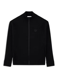 Saggio Track Jacket- Black Beauty