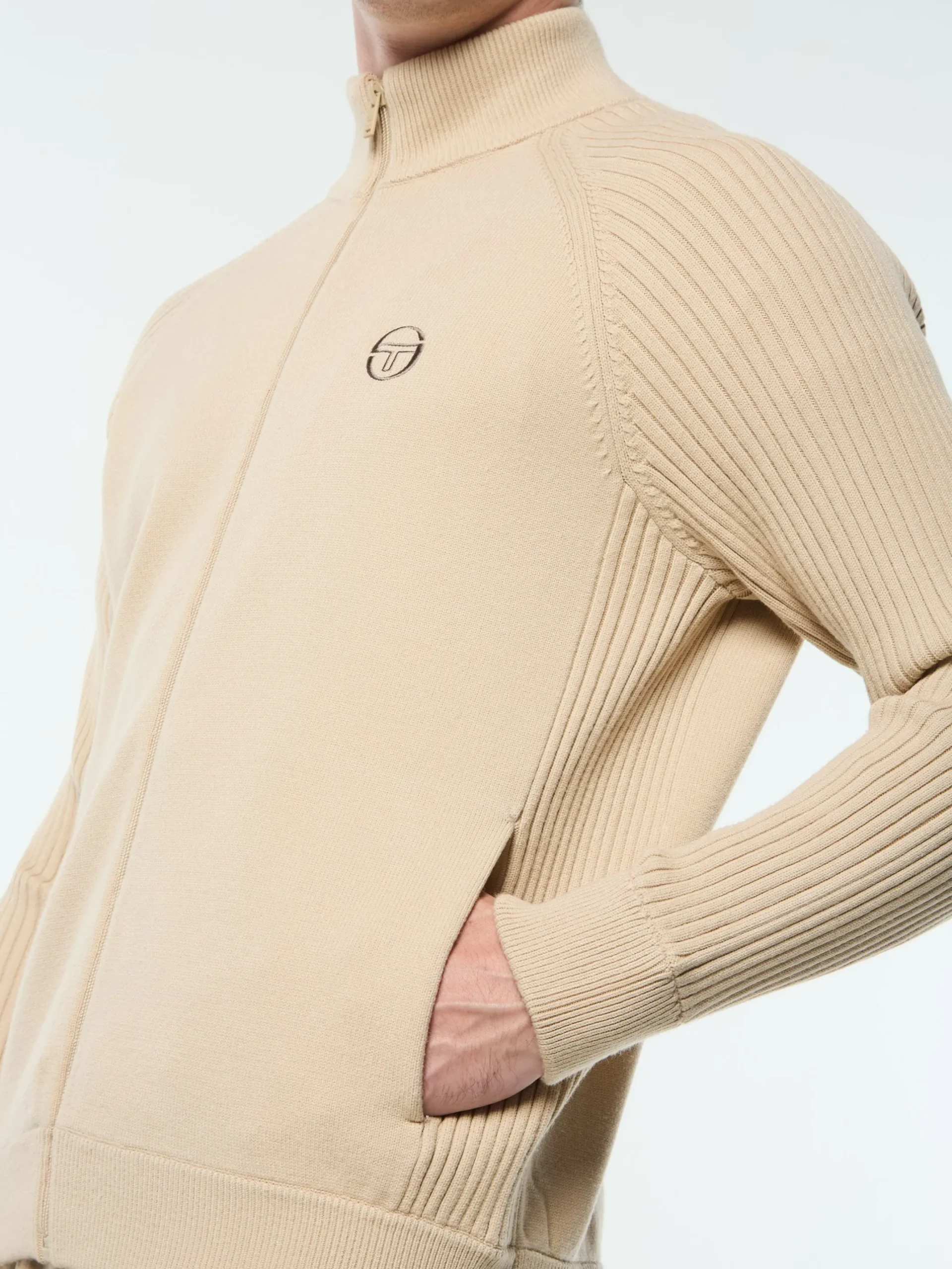 Saggio Track Jacket- Humus