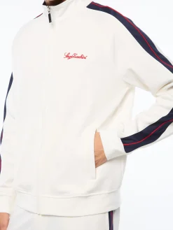 Semplice Track Jacket-Gardenia