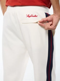 Semplice Track Pant-Gardenia