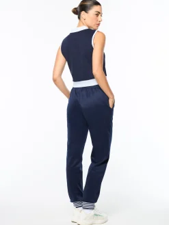 Sienna Track Pant- Maritime Blue