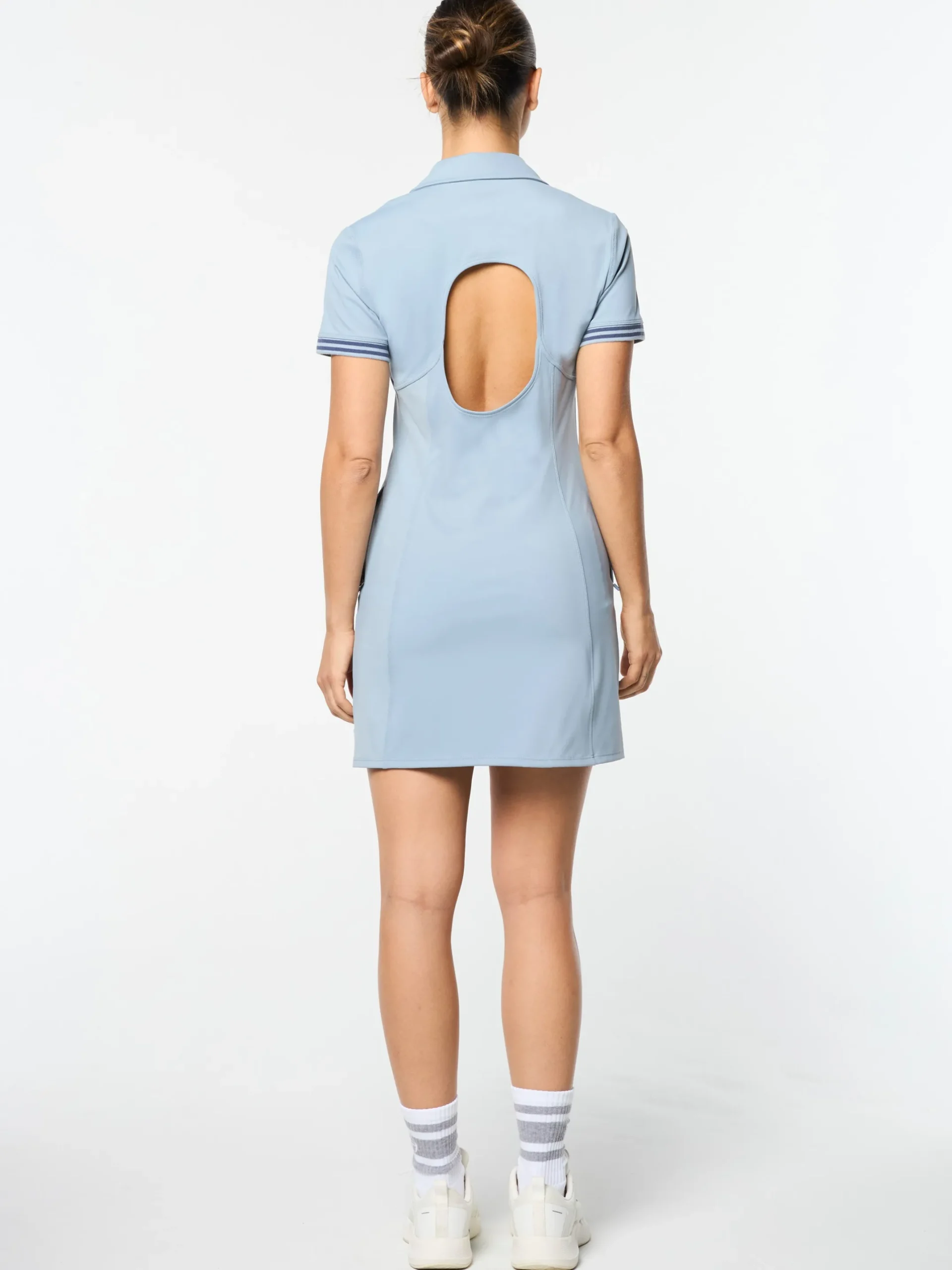 Silvia Dress- Faded Denim