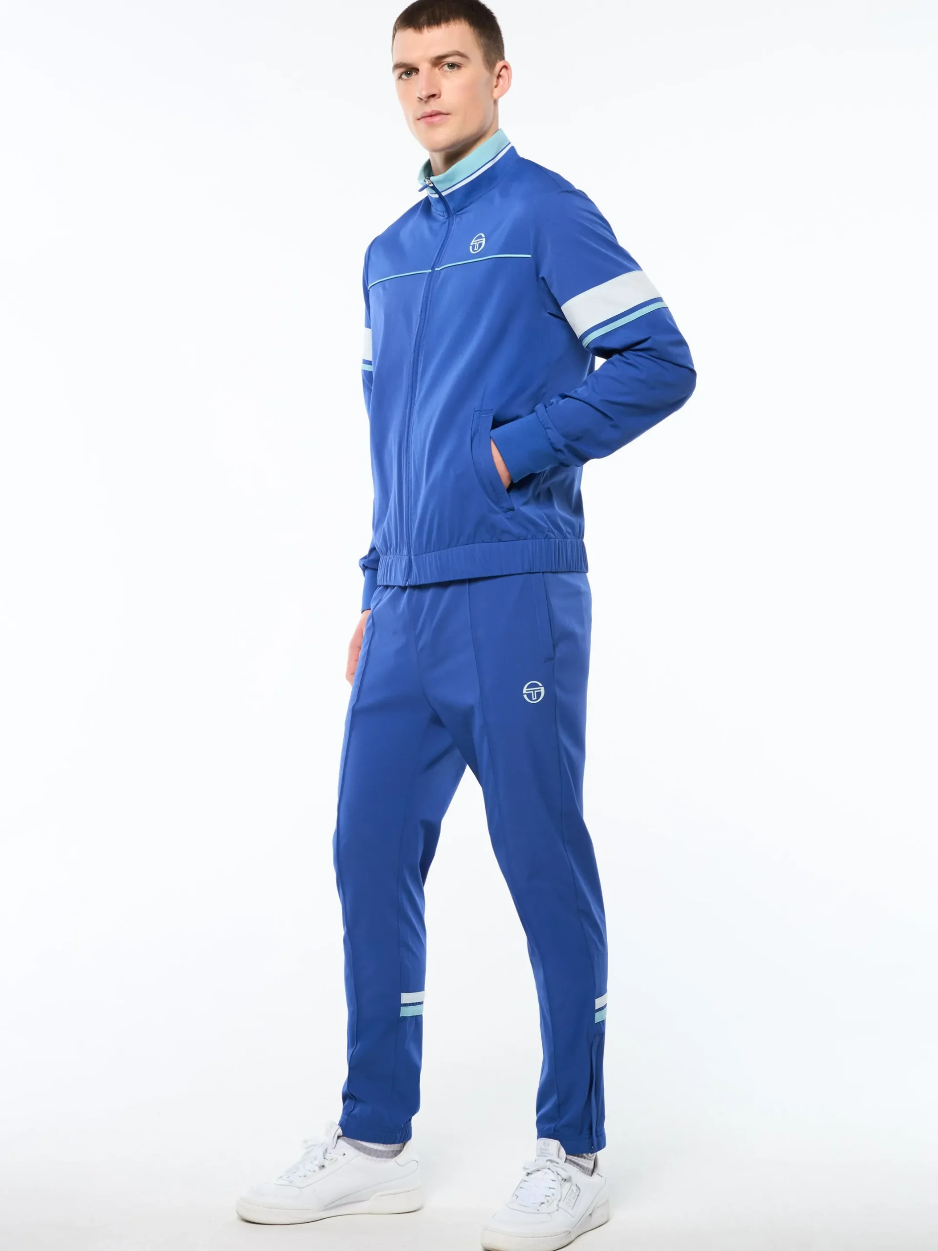 Solare Track Jacket-Deep Ultramarine
