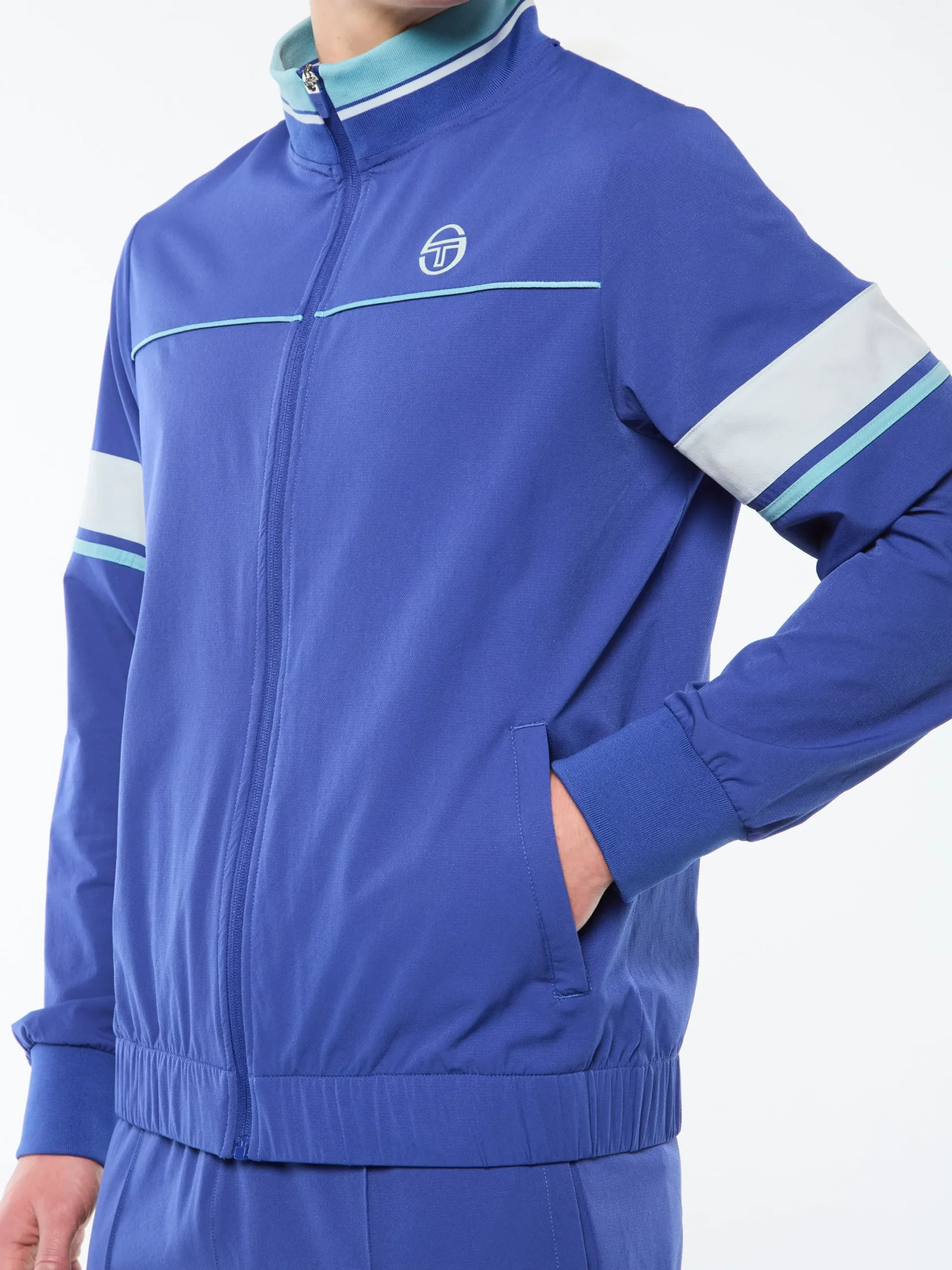 Solare Track Jacket-Deep Ultramarine