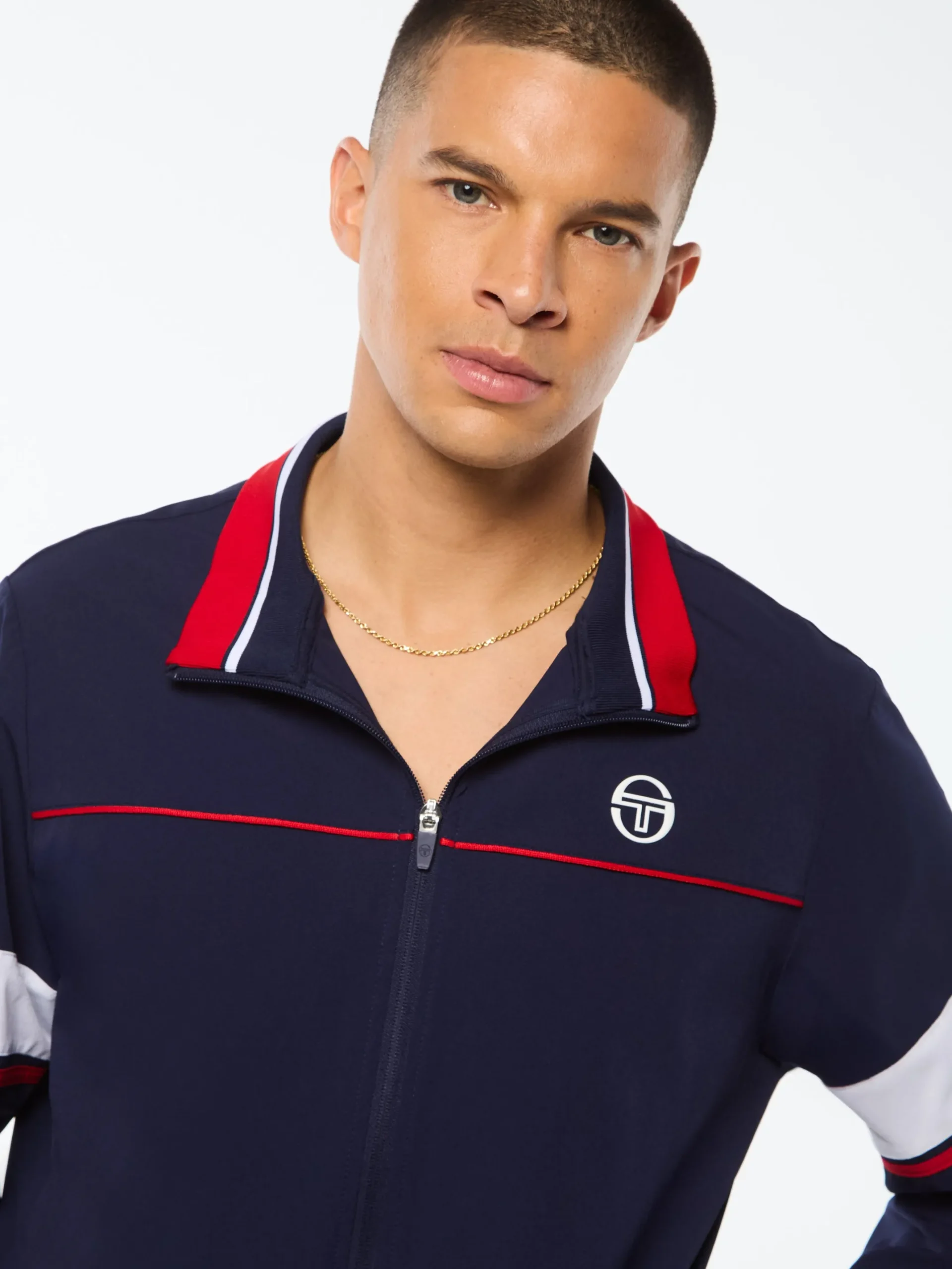 Solare Track Jacket-Maritime Blue