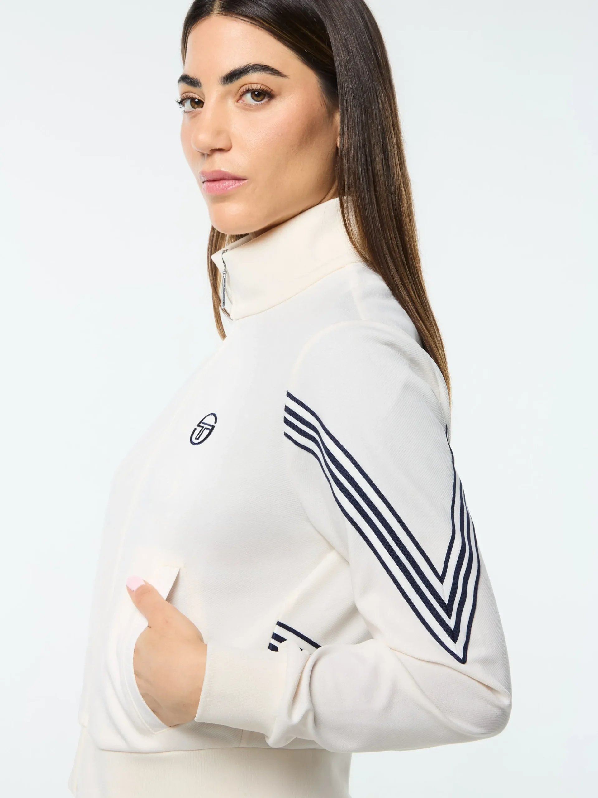 Sole Track Jacket- Gardenia