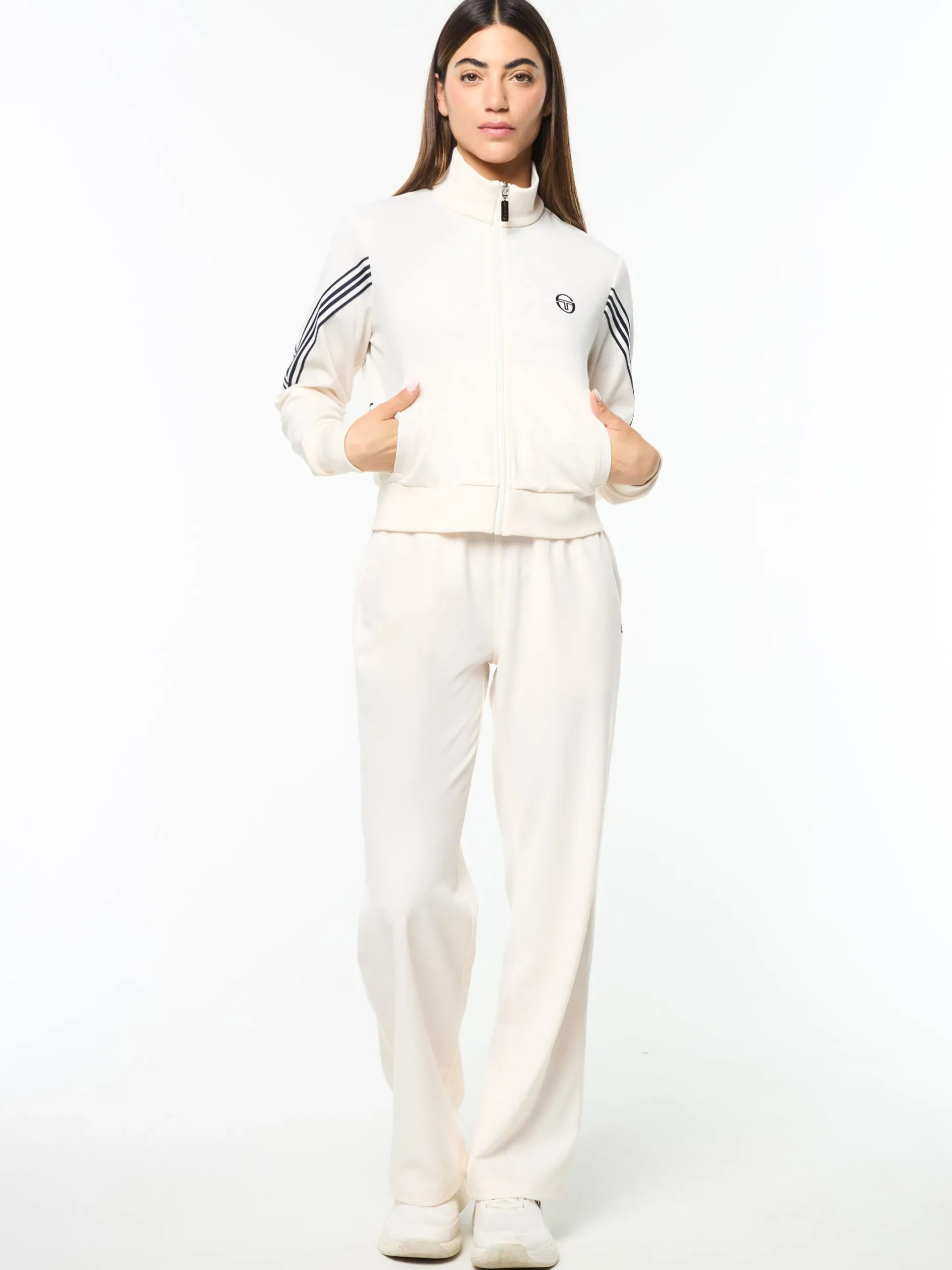 Sole Track Jacket- Gardenia