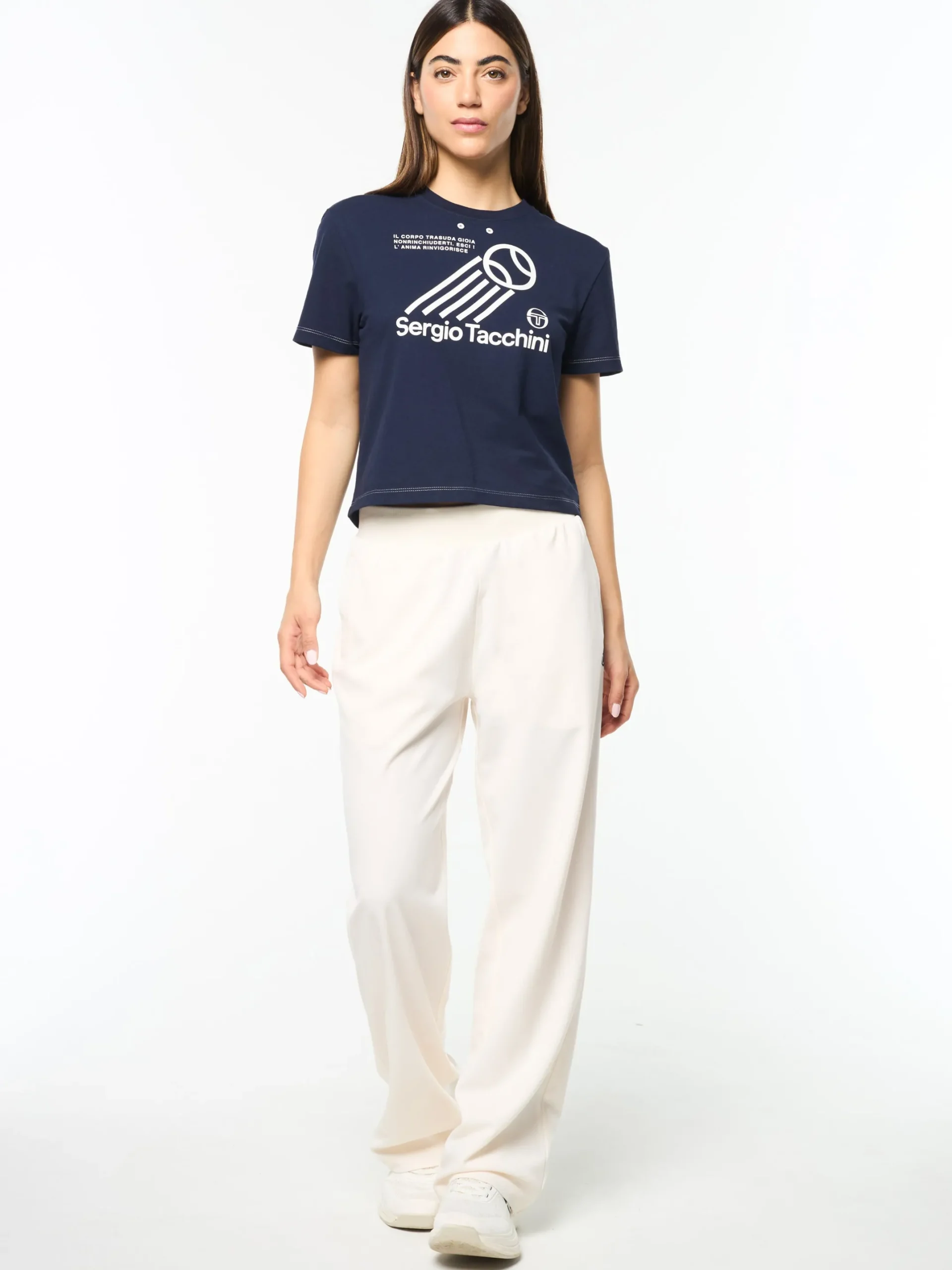 Sole Track Pant- Gardenia