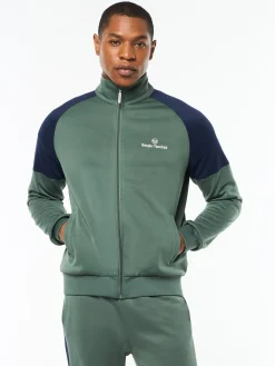 Spacco Track Jacket- Duck Green