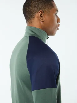 Spacco Track Jacket- Duck Green