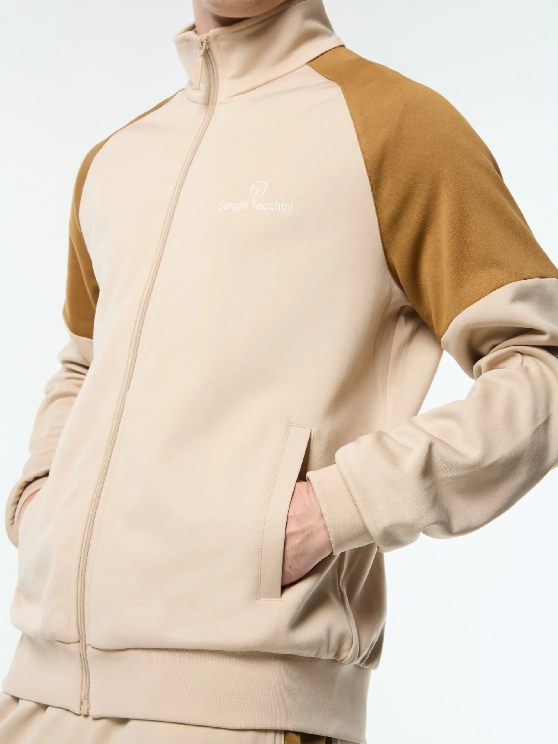 Spacco Track Jacket- Humus