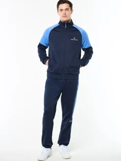 Spacco Track Jacket- Maritime Blue