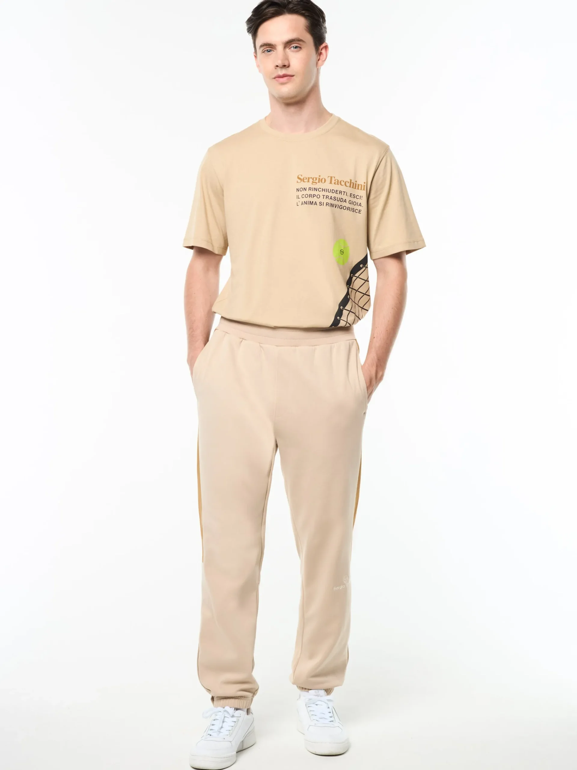 Spacco Track Pant- Humus