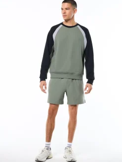 Sportivo Crewneck-Agave Green