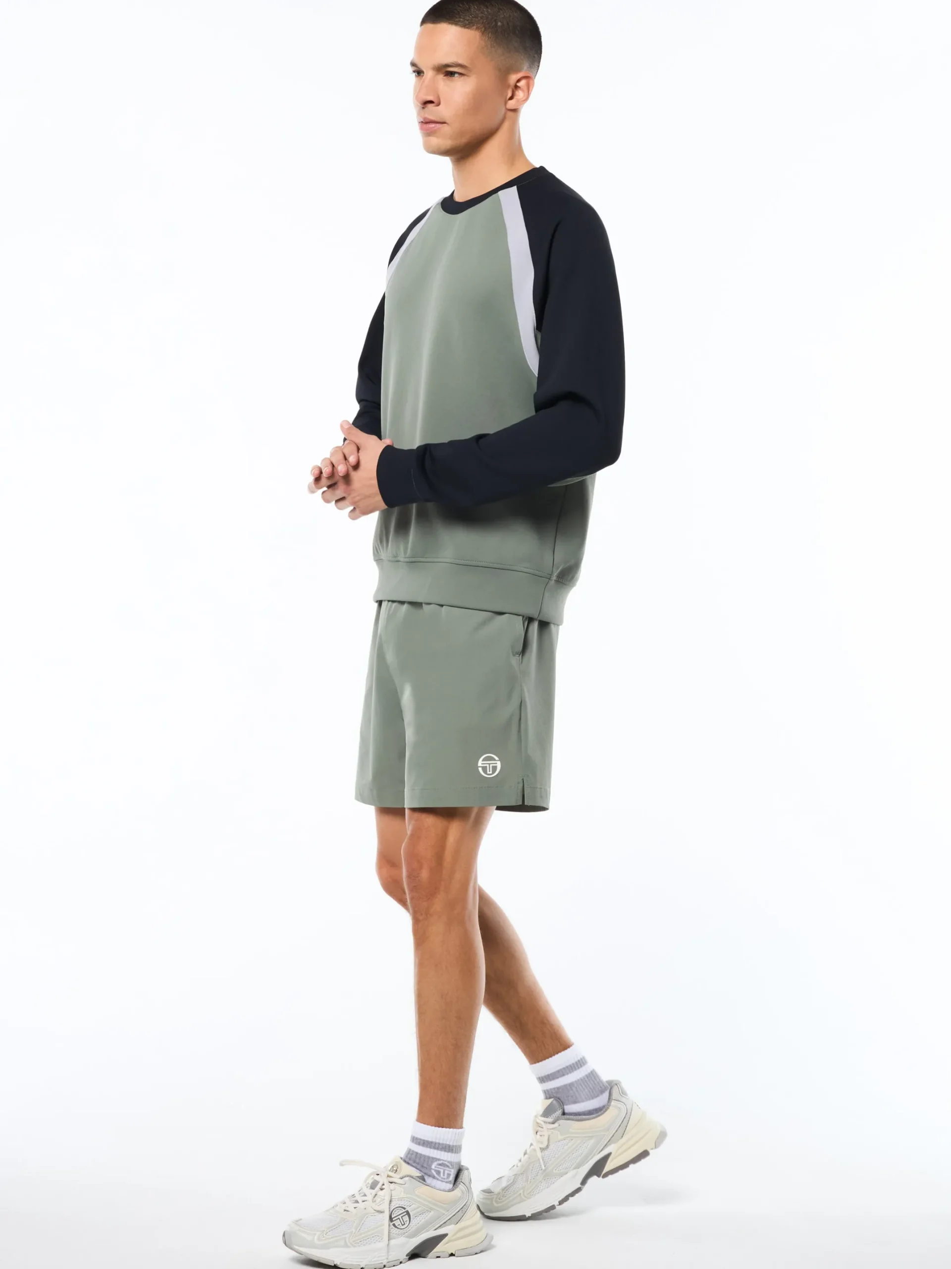 Sportivo Crewneck-Agave Green