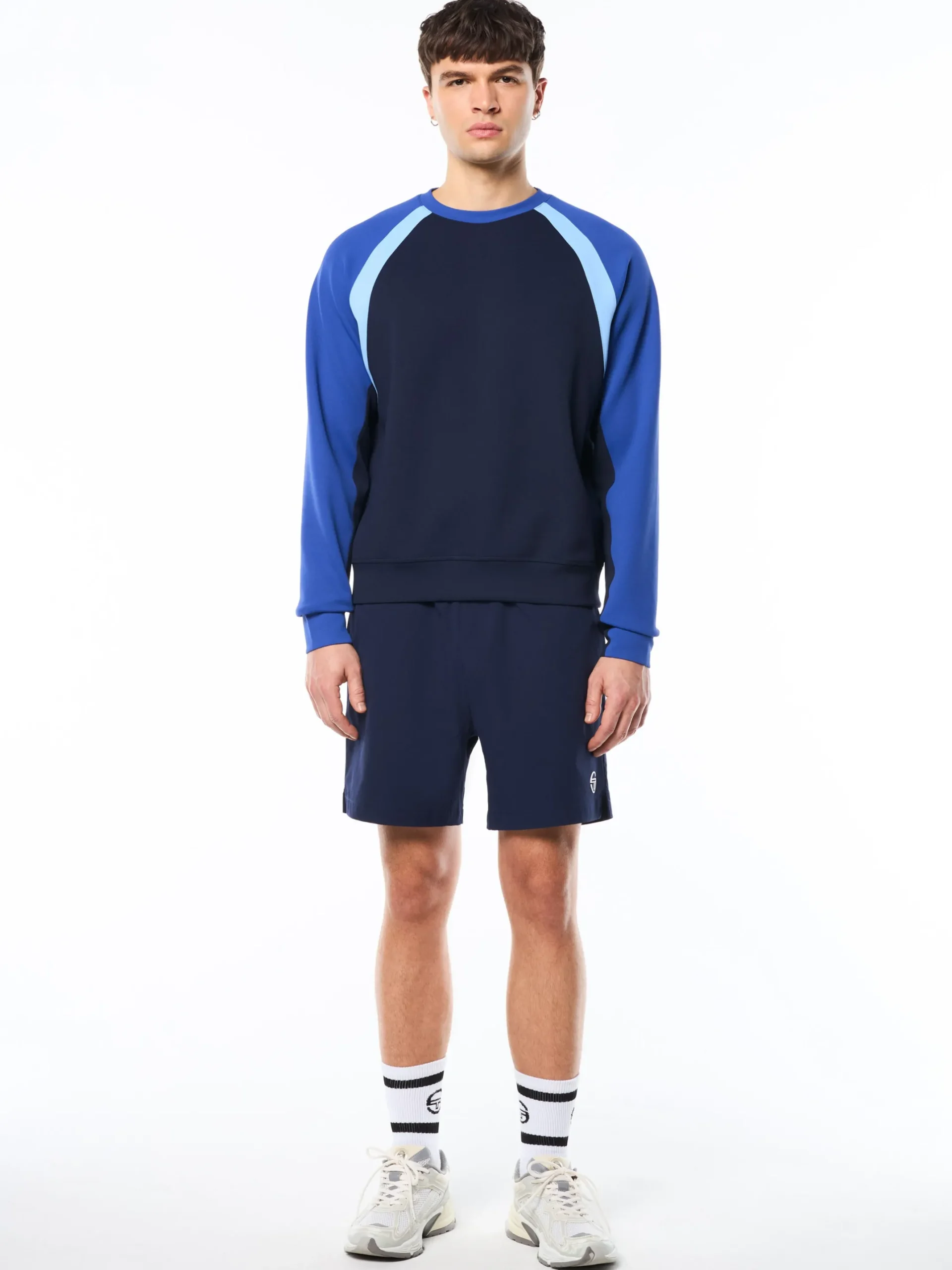 Sportivo Crewneck-Maritime Blue