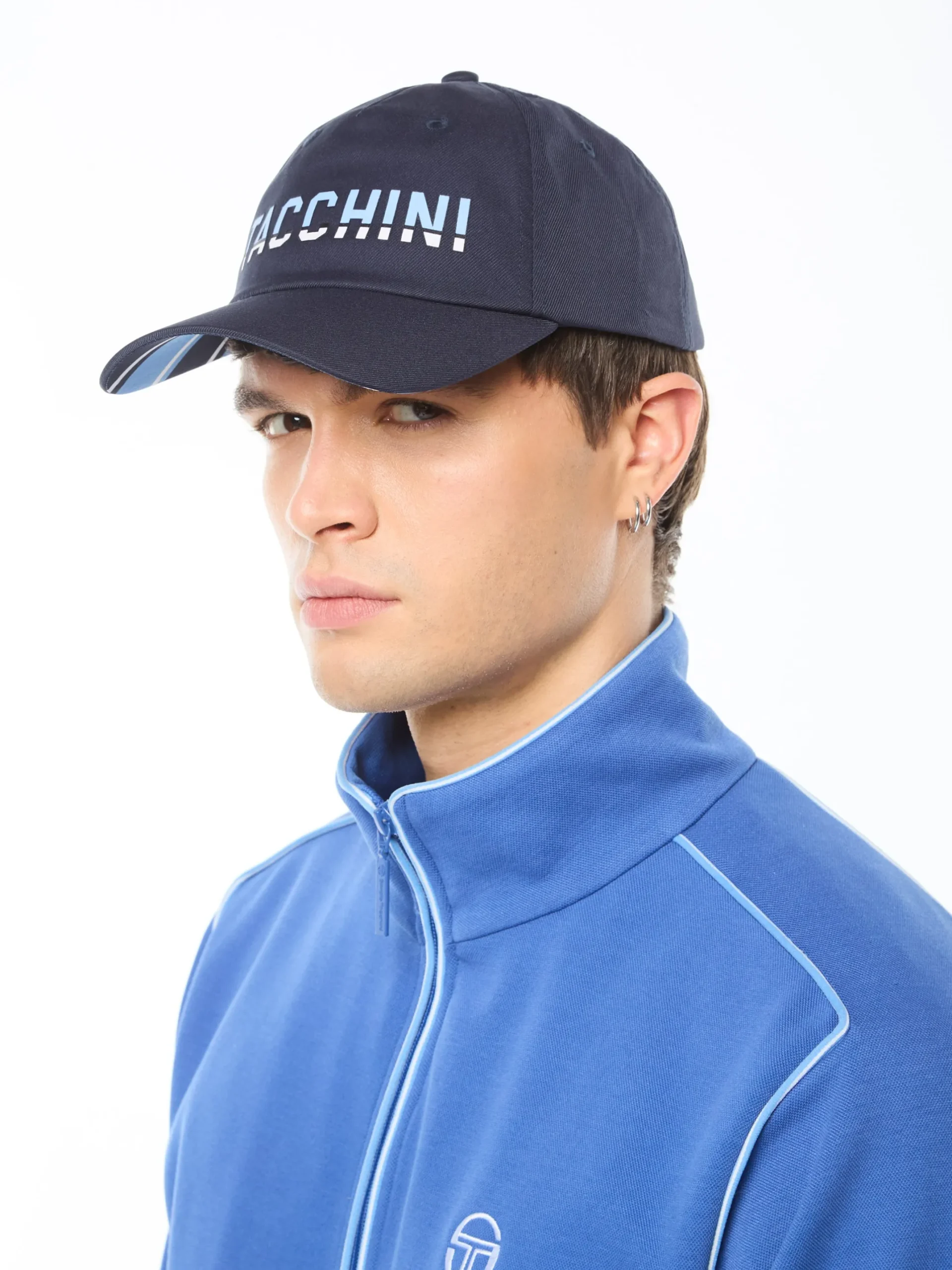 Strisce Hat-Maritime Blue