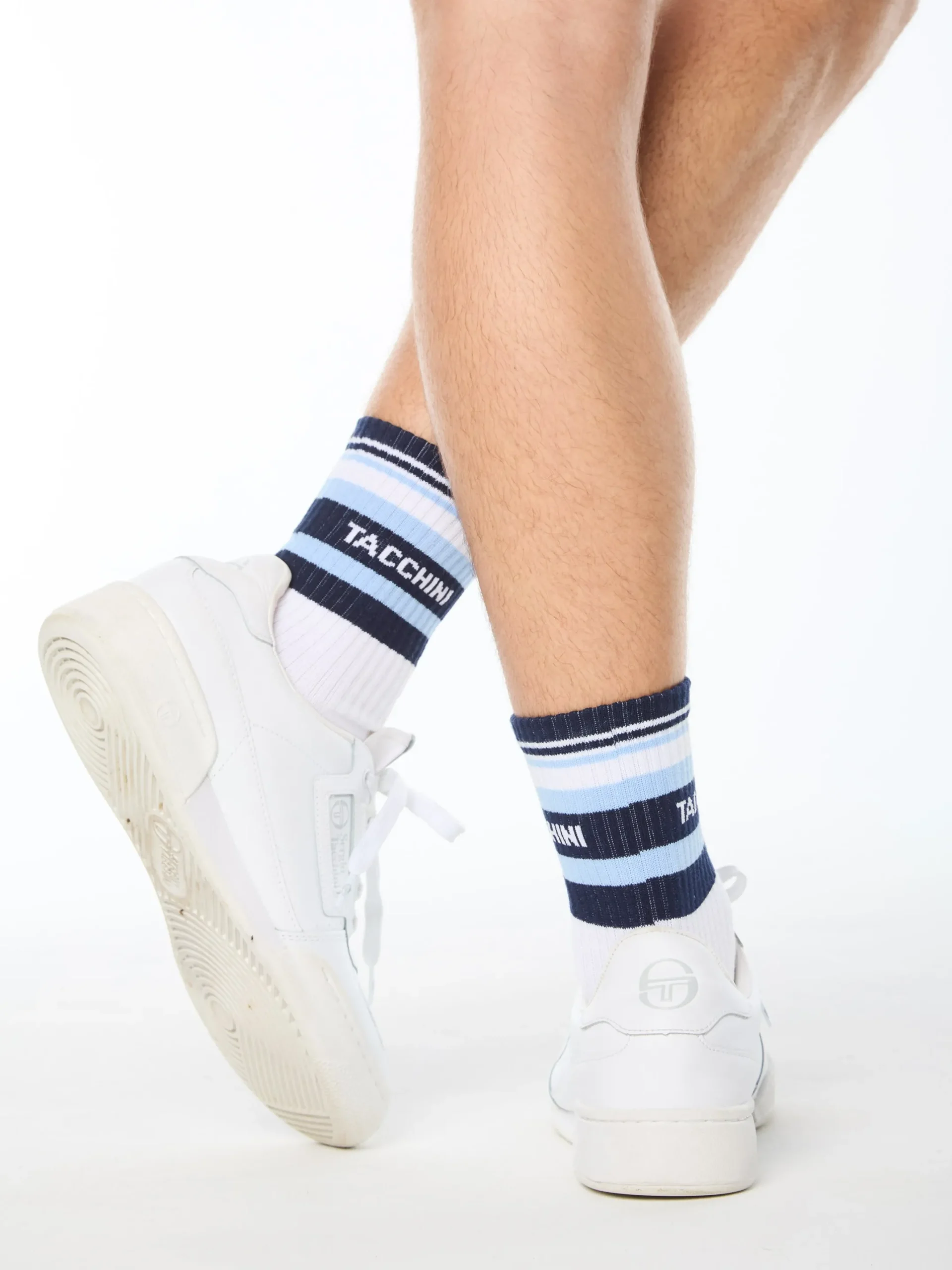 Strisce Sock-Brilliant White