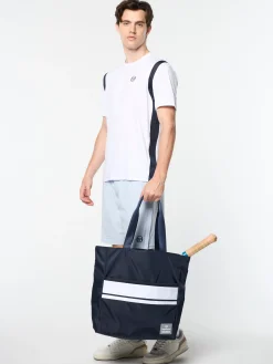 Tennis Tote- Maritime Blue