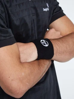 TENNIS WRISTBAND-BLACK