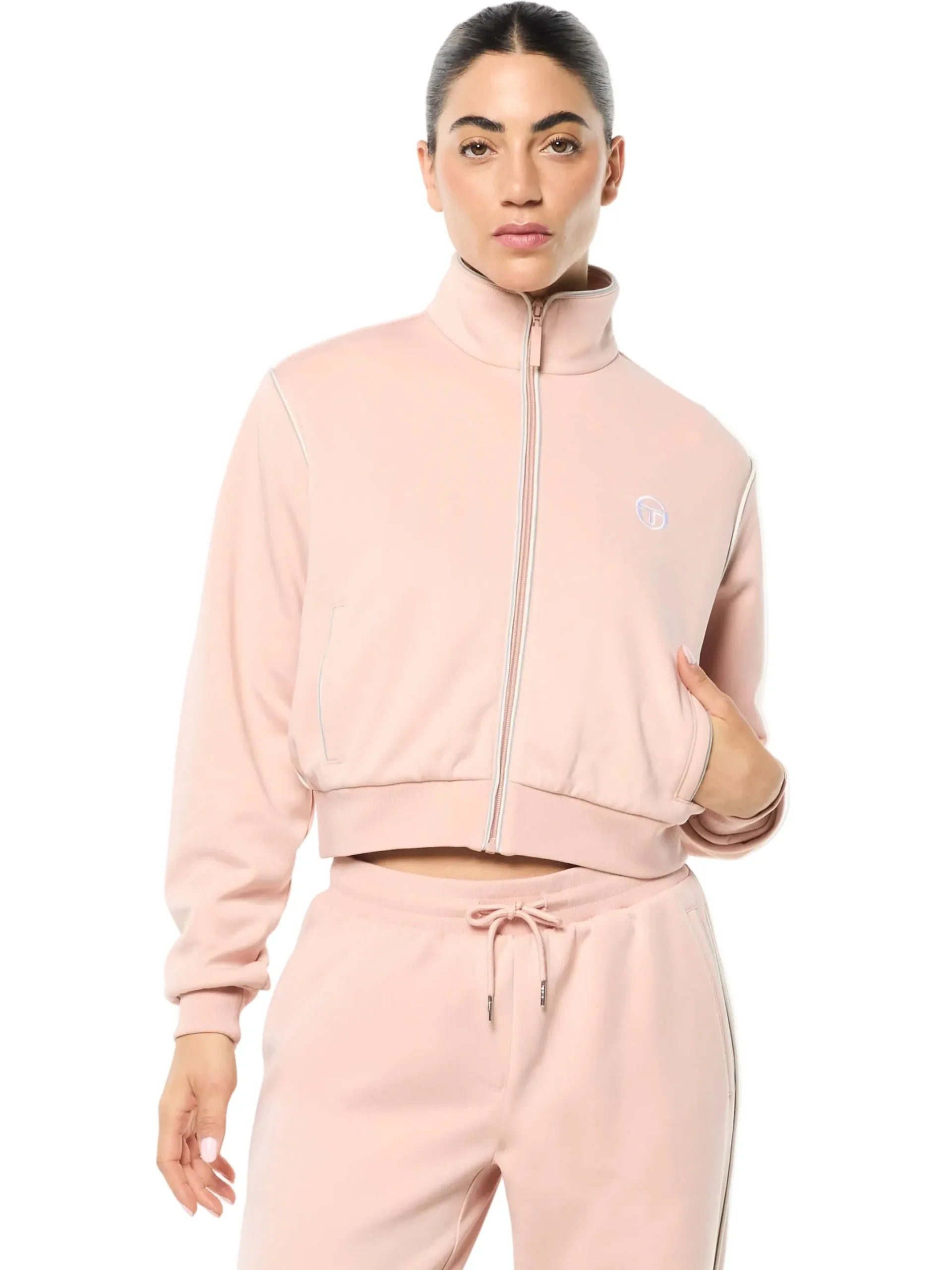 Terina Track Jacket- Evening Sand