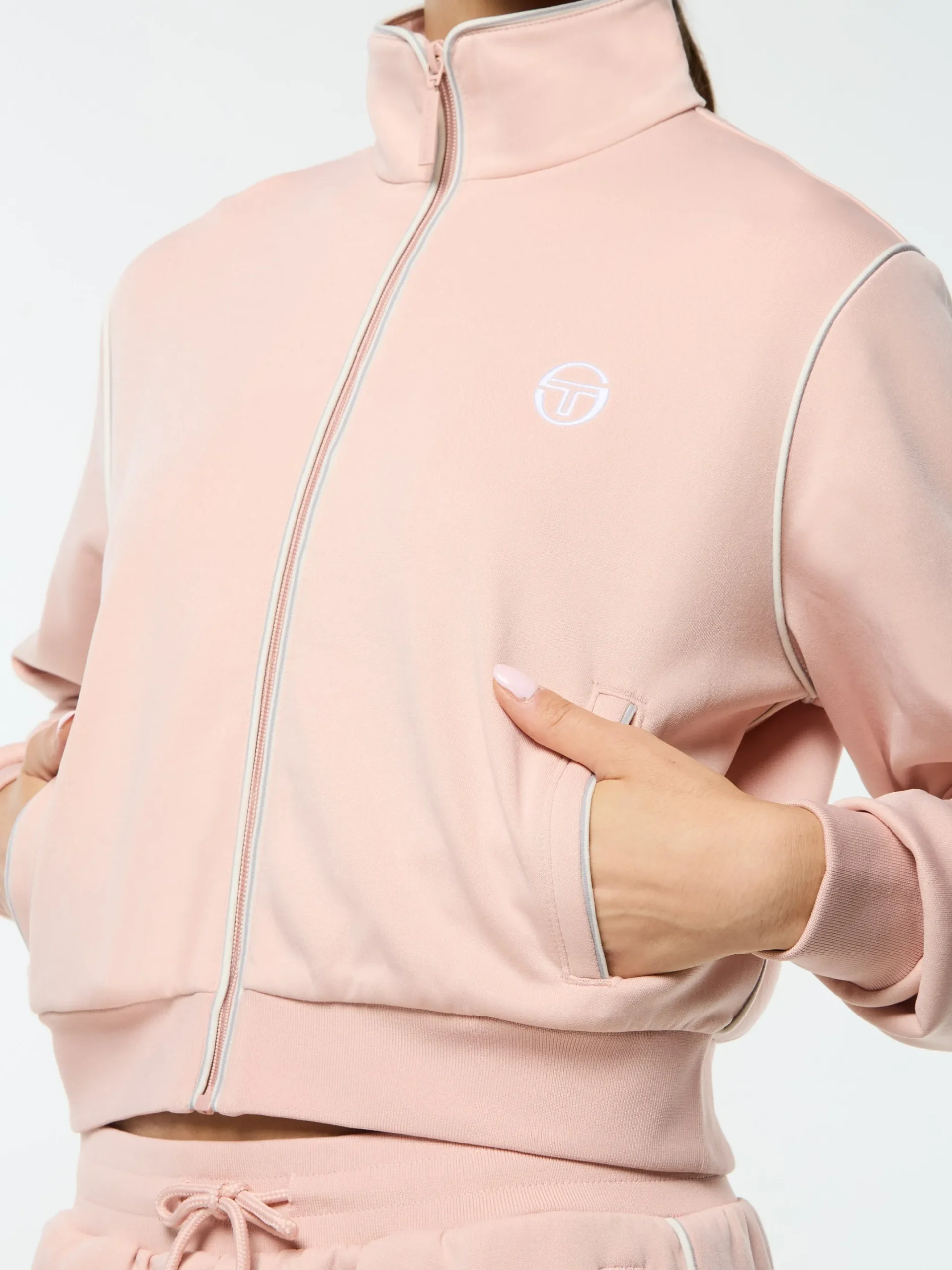 Terina Track Jacket- Evening Sand