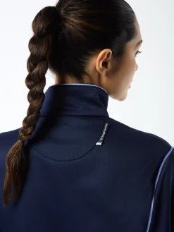 Terina Track Jacket- Maritime Blue