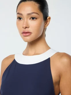 Tessa Dress- Maritime Blue