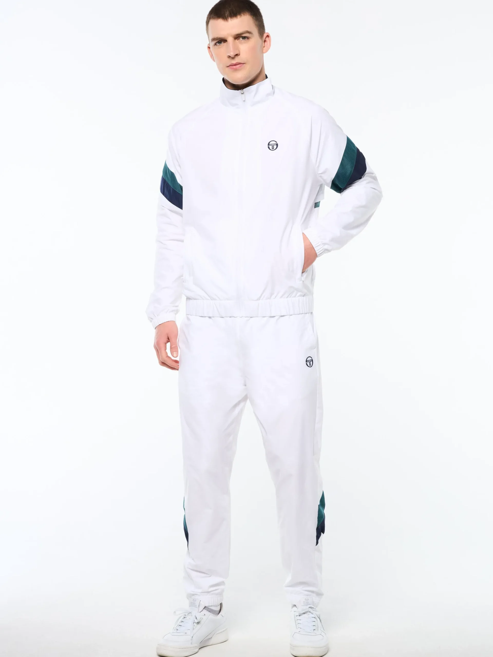 Ventilato Track Jacket-Brilliant White