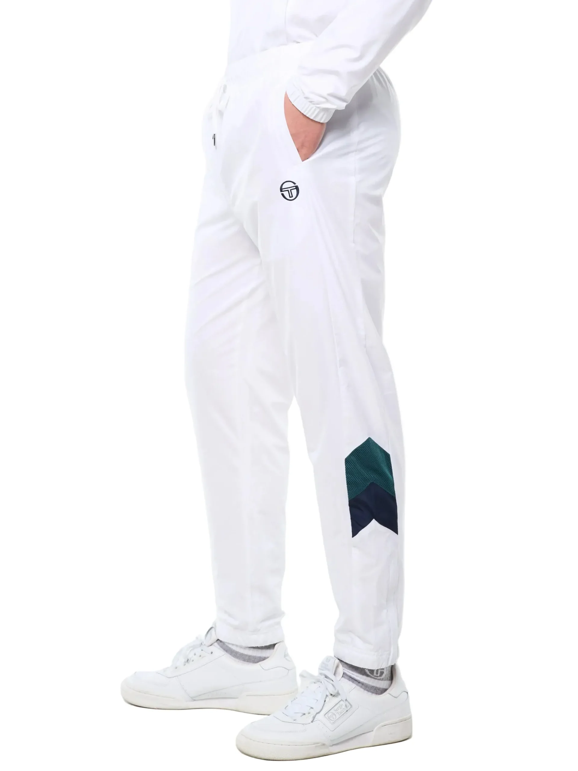 Ventilato Track Pant-Brilliant White