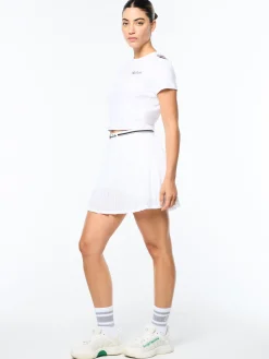 Verona Crop Top- Brilliant White