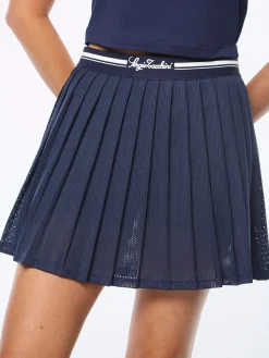 Verona Mesh Skort- Maritime Blue