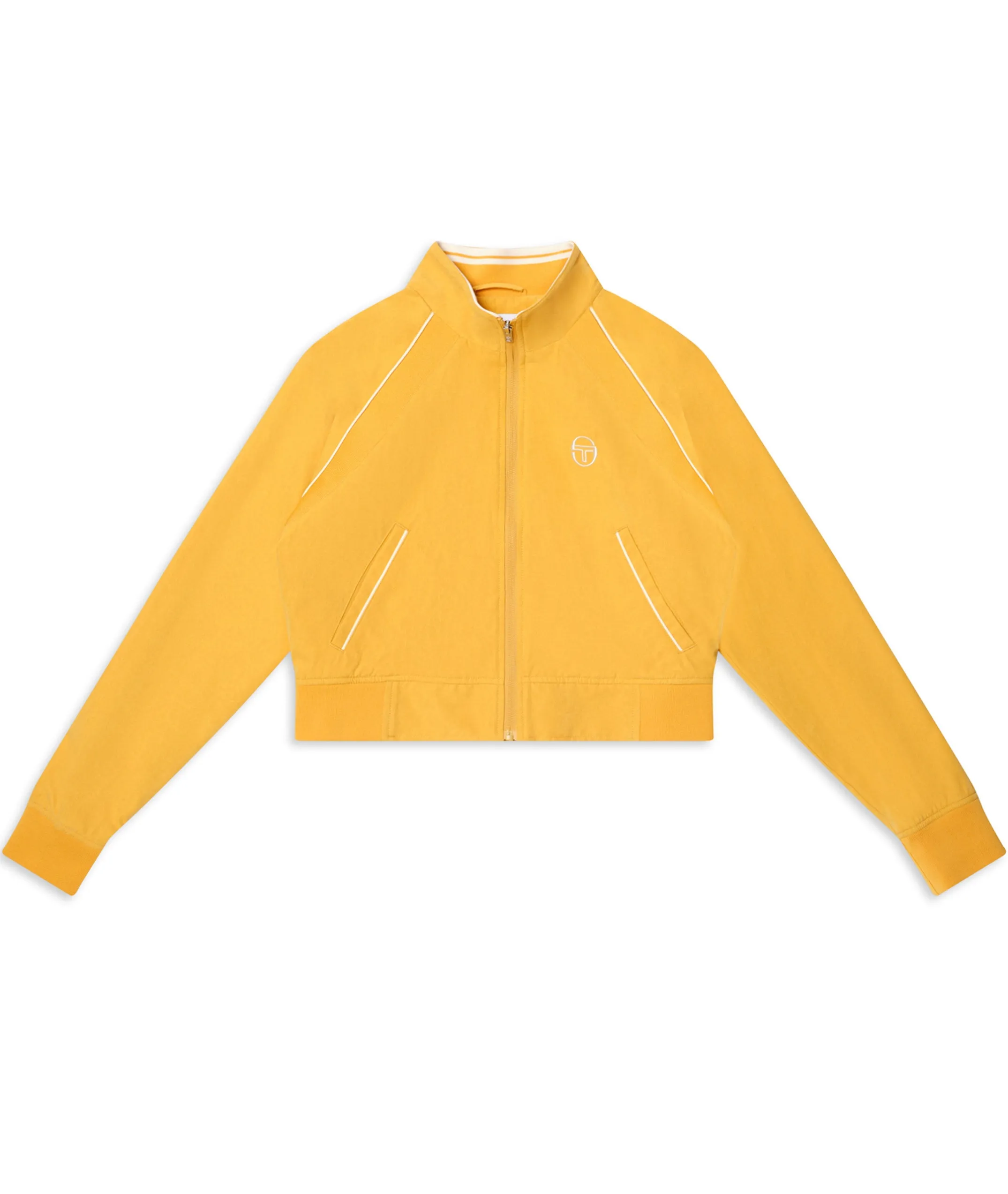 Via Track Jacket-Honey Gold