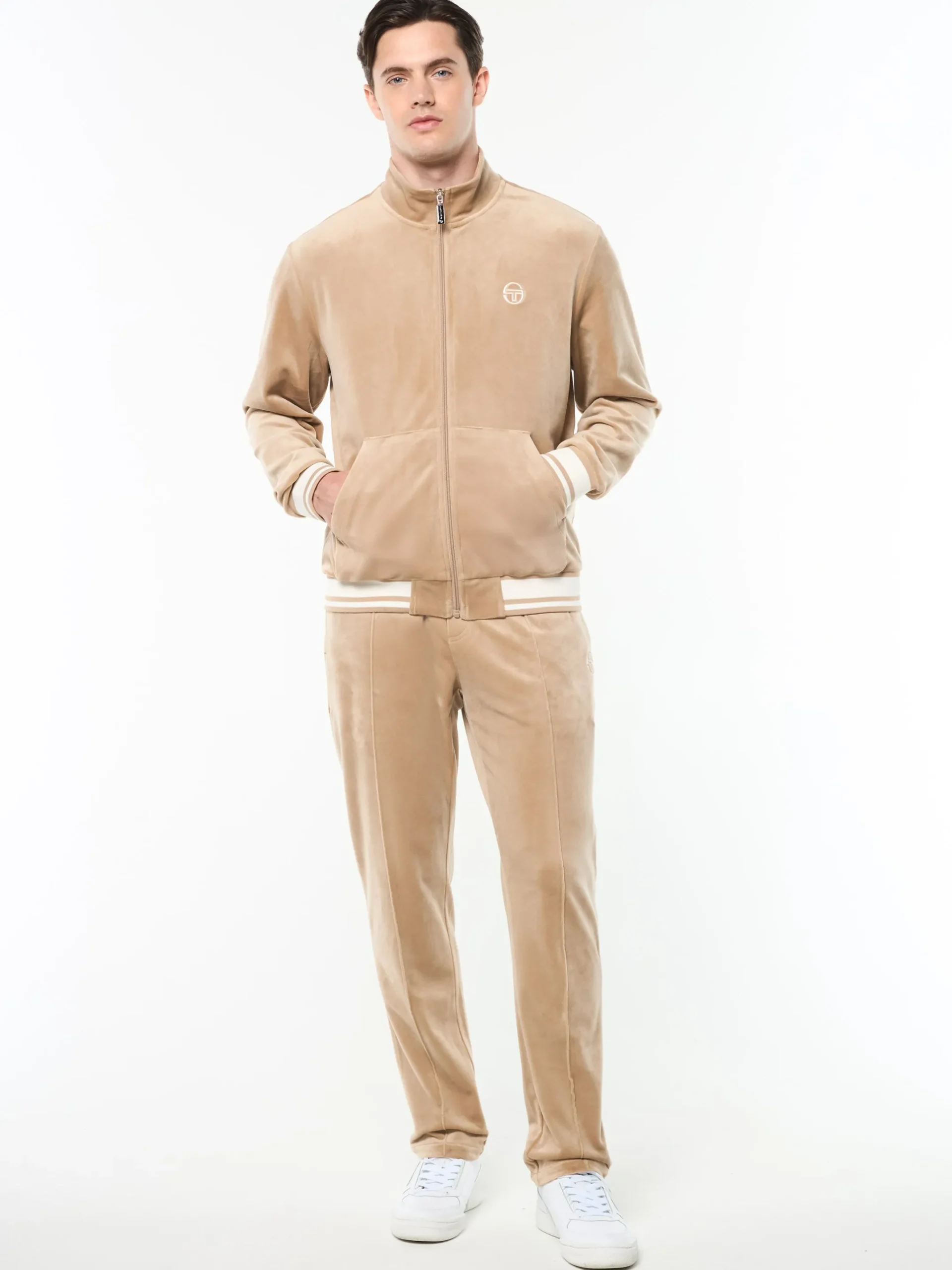 Viaggioa Track Jacket- Humus