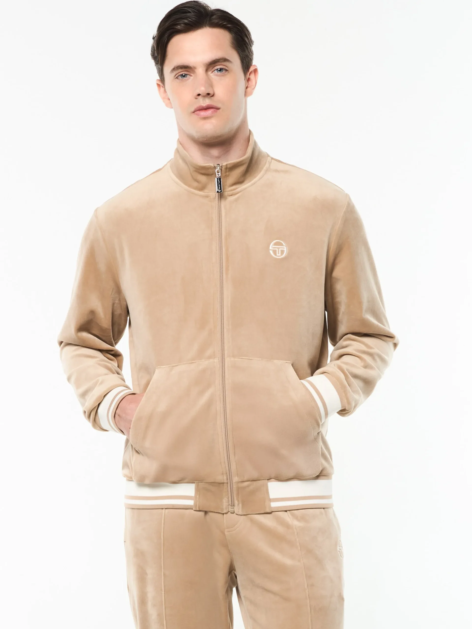 Viaggioa Track Jacket- Humus