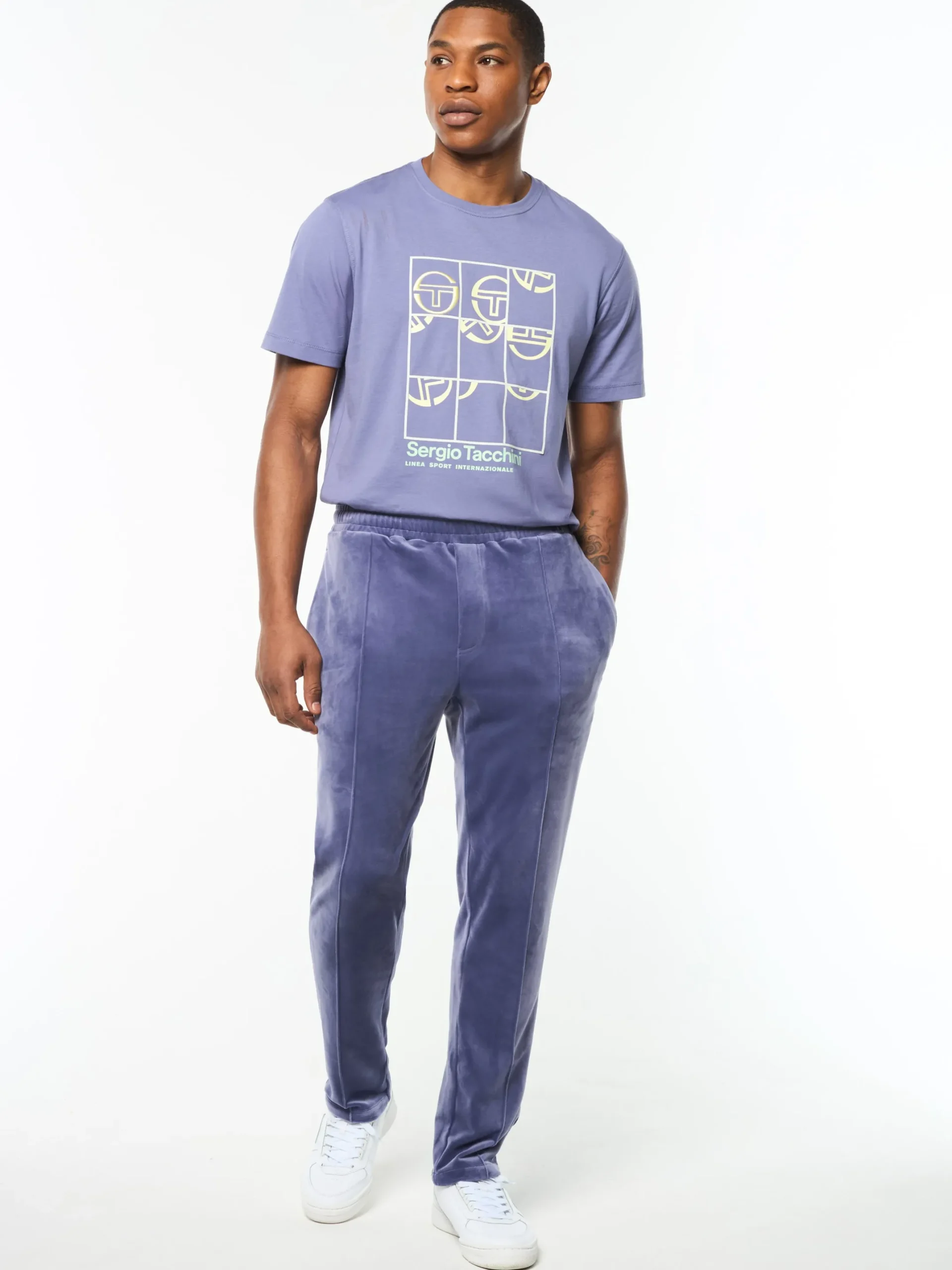 Viaggioa Track Pant- Heron