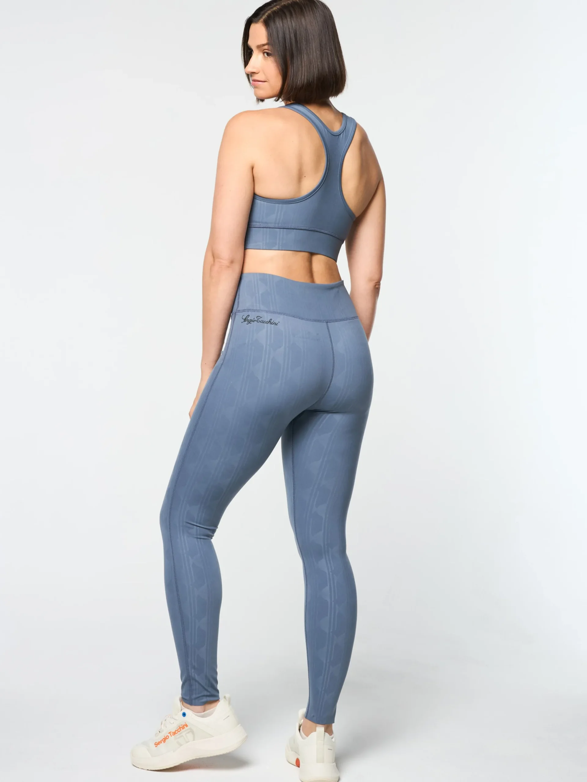 Viano Printed Leggings- Grisaille