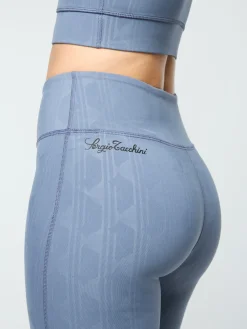 Viano Printed Leggings- Grisaille