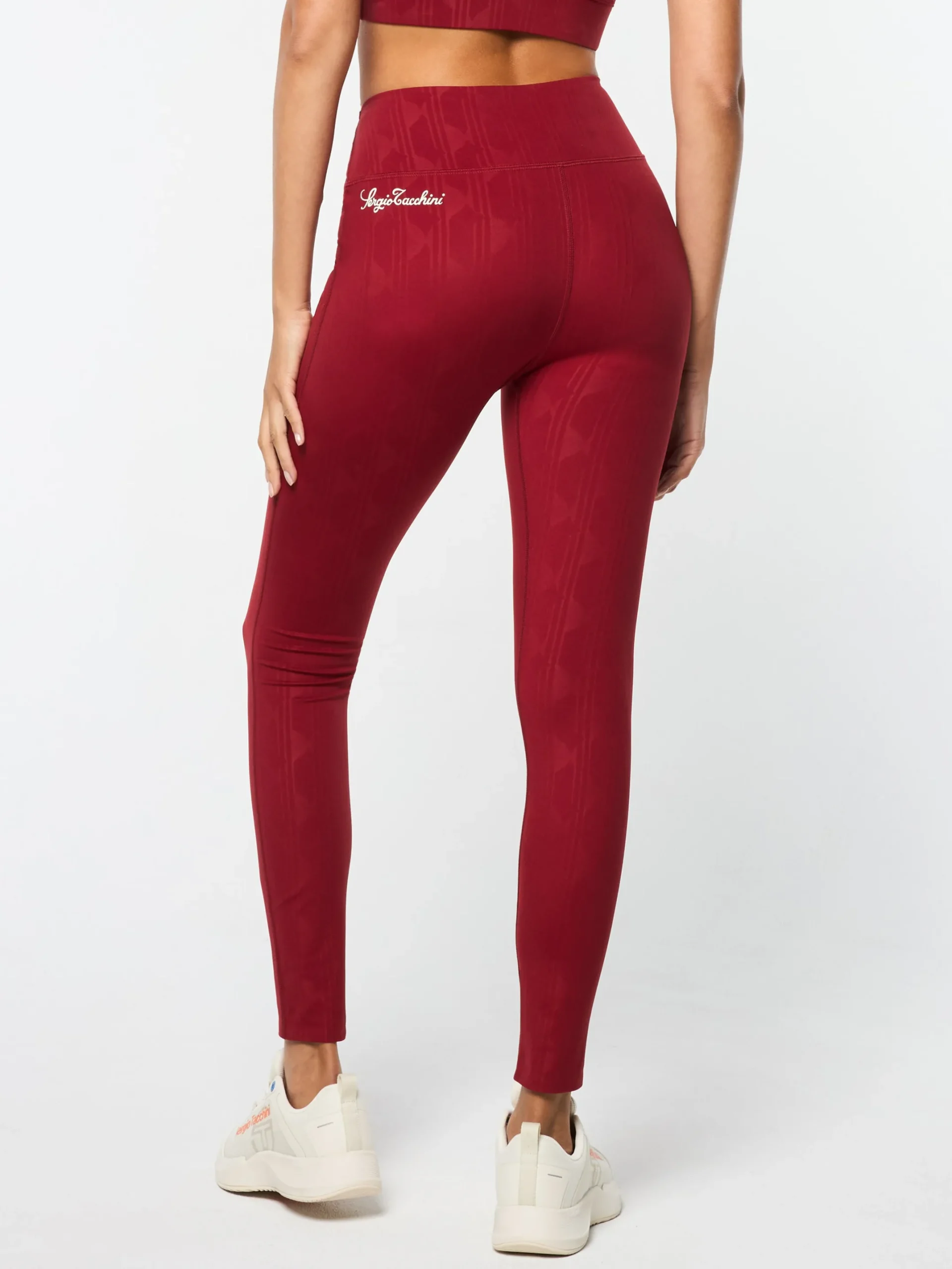 Viano Printed Leggings- Sun Dried Tomato