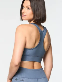Viano Printed Sports Bra- Grisaille